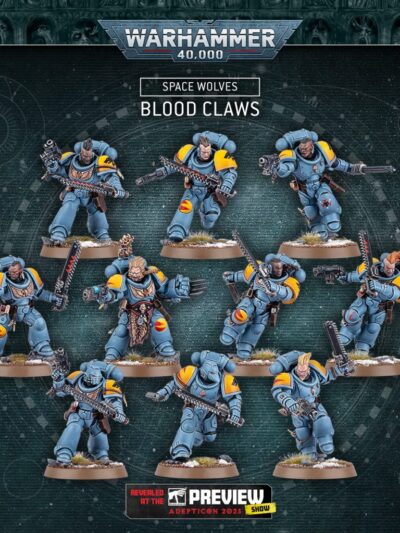 WS - Warhammer 40K - SPACE WOLVES: BLOOD CLAWS