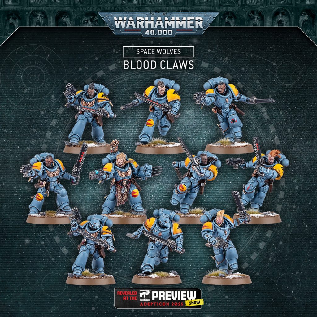WS - Warhammer 40K - SPACE WOLVES: BLOOD CLAWS