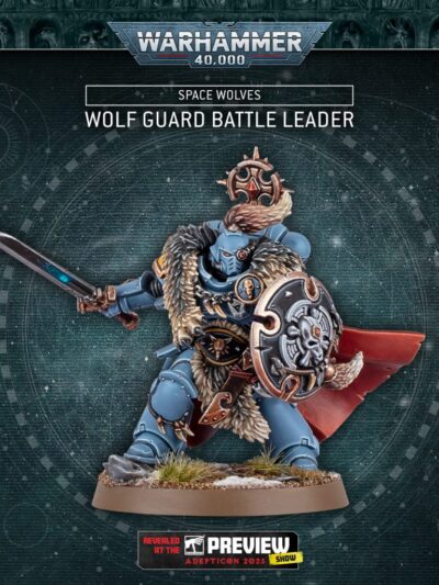 WS - Warhammer 40K - SPACE WOLVES: WOLF GUARD BATTLE LEADER