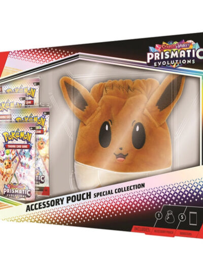 PKM - Pokemon TCG: Scarlet & Violet Prismatic Evolutions - Accessory Pouch Special Collection Case - ESP