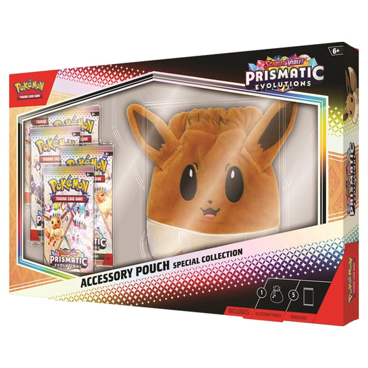 PKM - Pokemon TCG: Scarlet & Violet Prismatic Evolutions - Accessory Pouch Special Collection Case - ESP
