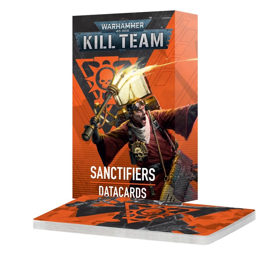 WS - KILL TEAM: SANCTIFIERS DATACARDS - ENG