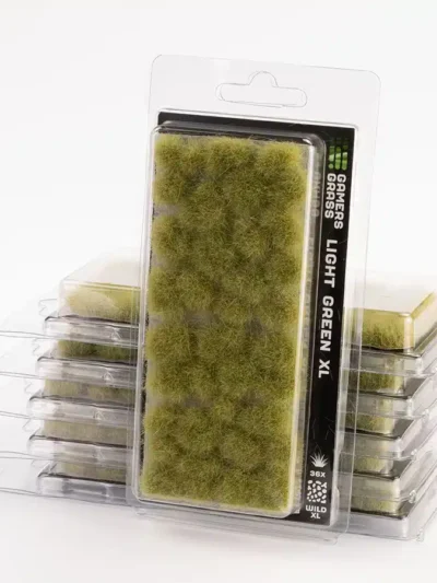 GG - Gamers Grass Tufts: Tufts - Light Green XL 12mm - Wild XL