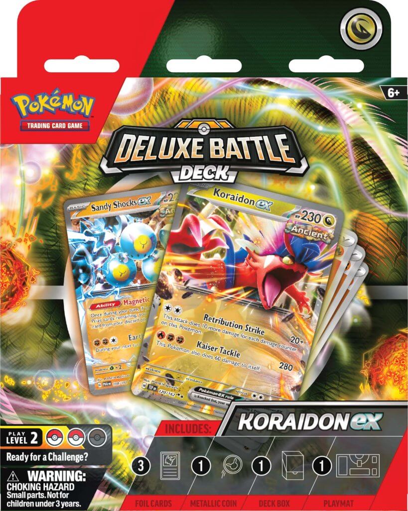 PKM - Pokémon TCG: Miraidon ex / Koraidon ex Deluxe Battle Deck - SPA