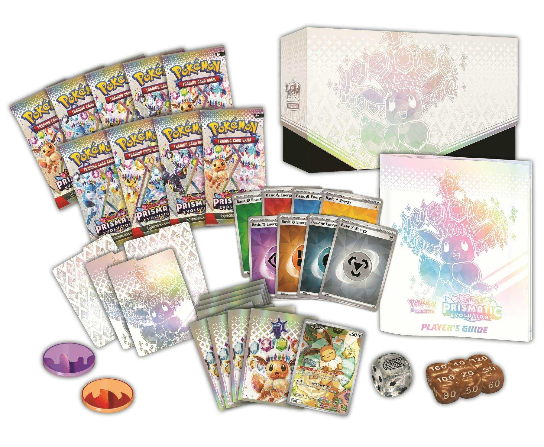 PKM - Pokemon TCG: Scarlet & Violet Prismatic Evolutions SV8.5 - Elite Trainer Box - ENG