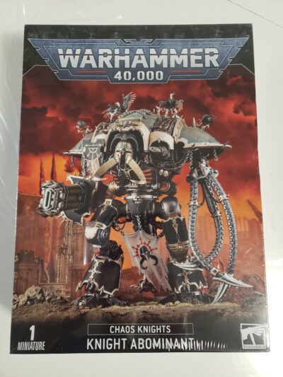 WS - Warhammer 40K - Chaos Knights: Knight Abominant