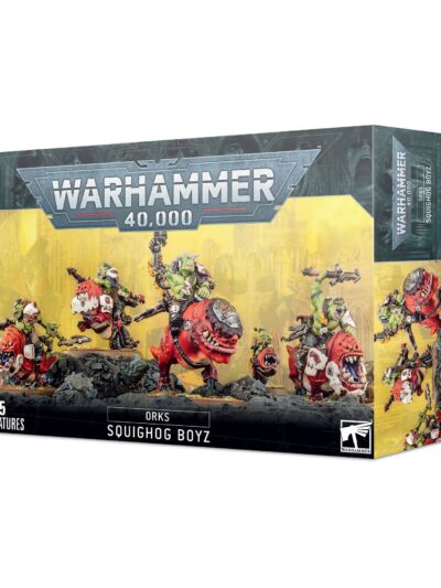 WS - Warhammer 40K - Orks: Squighog Boyz