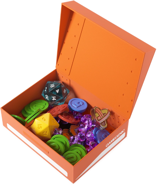 Game Genic - Token Holder Orange