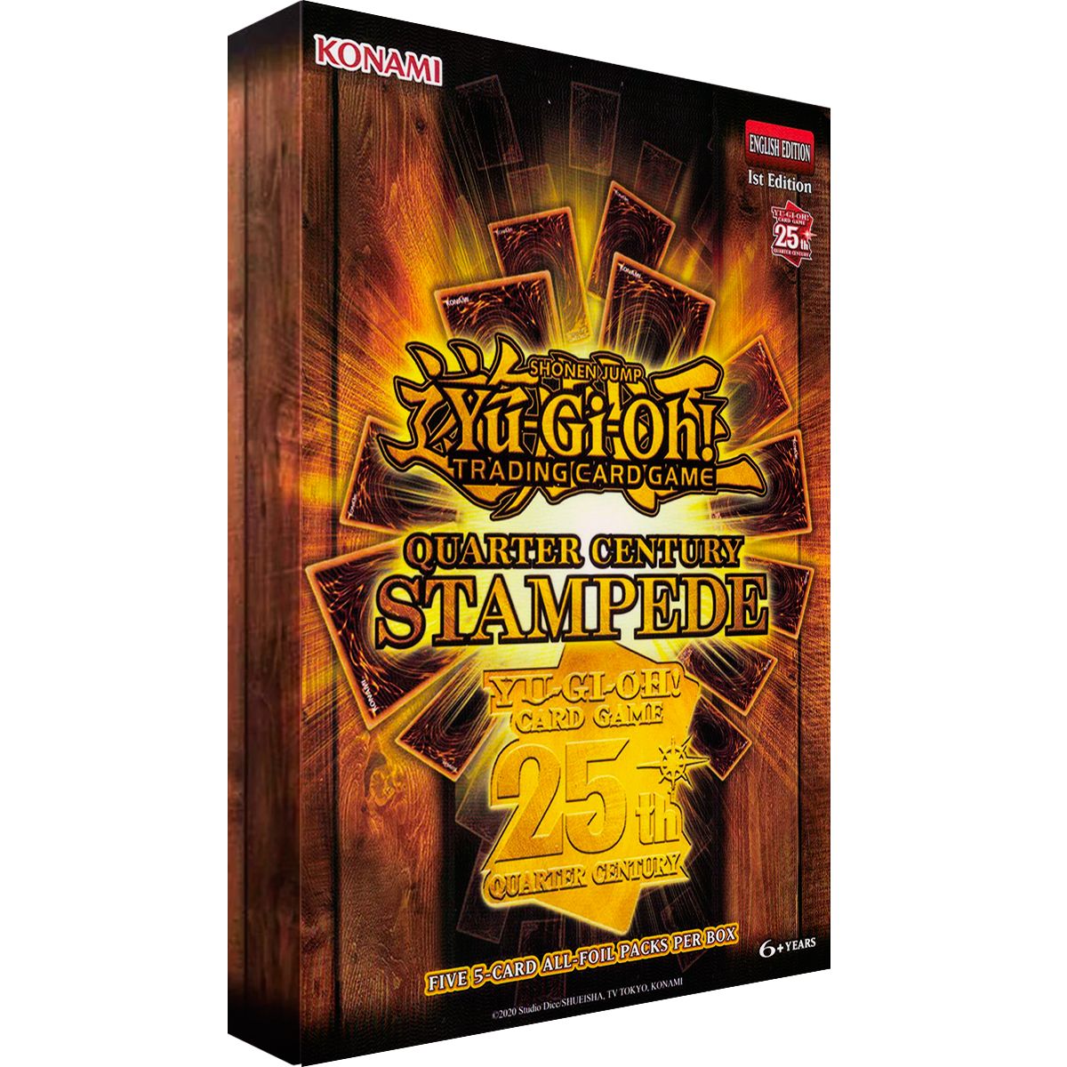 YGO - Yu-Gi-Oh! TCG "Quarter Century Stampede" Retail Tuck Box - ENG
