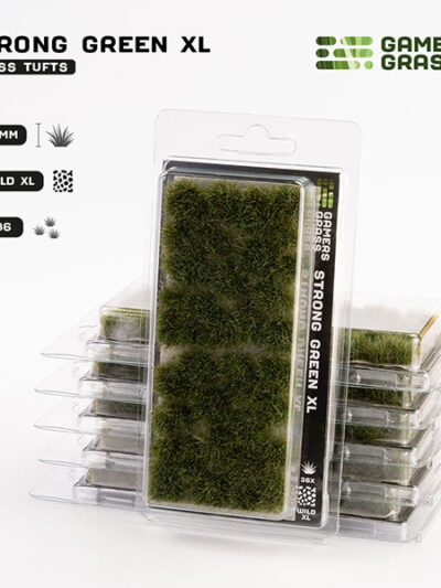 GG - Gamers Grass Tufts: Tufts - Strong Green XL 12mm - Wild XL