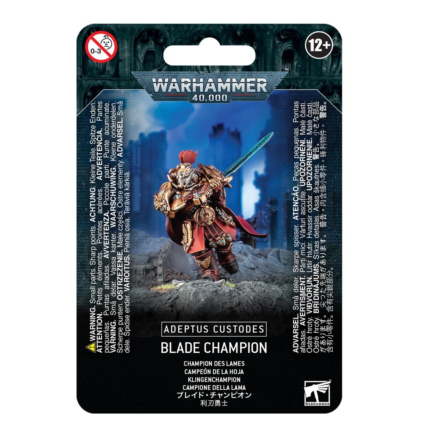 WS - Warhammer 40,000 - Adeptus Custodes: Blade Champion