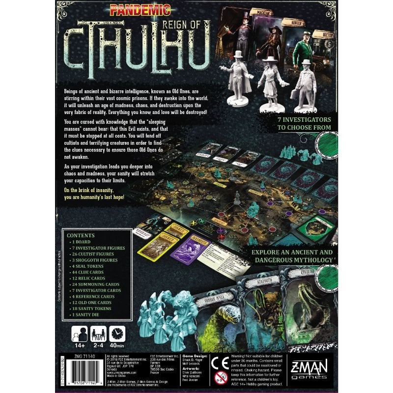 BG - Pandemic: Reign Of Cthulhu - ENG