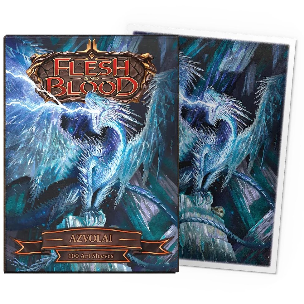 Dragon Shield Sleeves: Standard Matte - Flesh & Blood: Azvolai - Art (100 ct.)