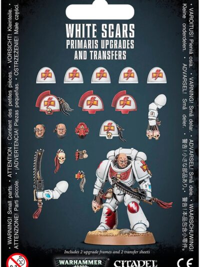 WS - White Scars Primaris Upgrades with Transfers - EN