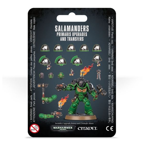 WS - Warhammer 40,000 - Salamanders Primaris Upgrades & Transfers - EN