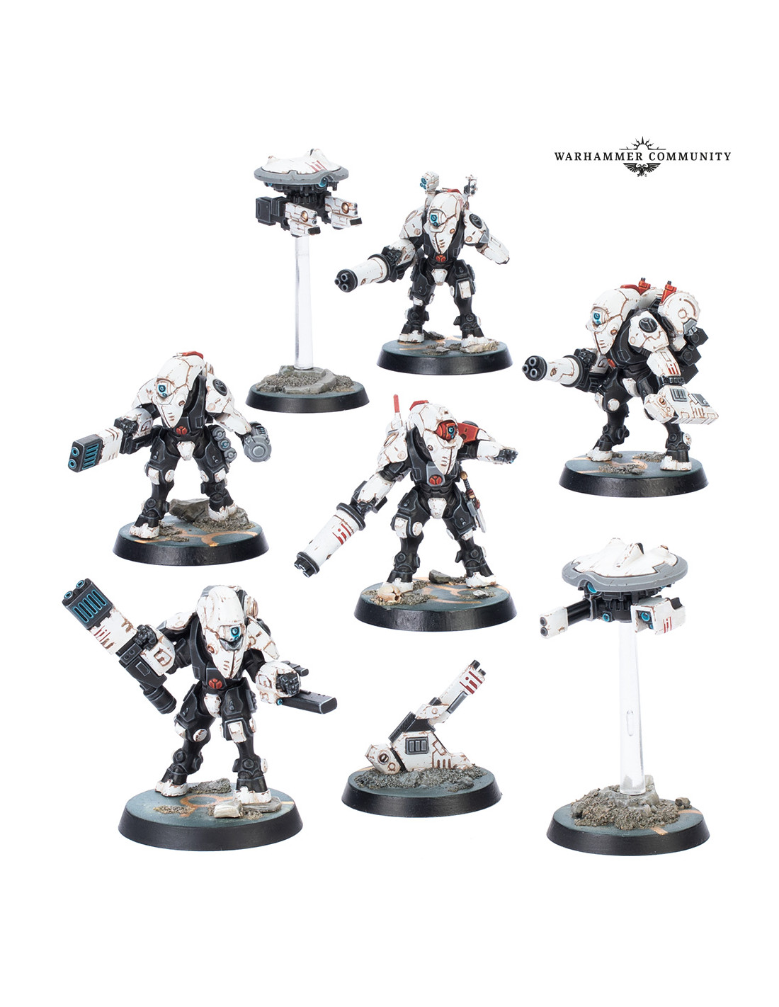 WS - KILL TEAM: XV26 STEALTH BATTLESUITS