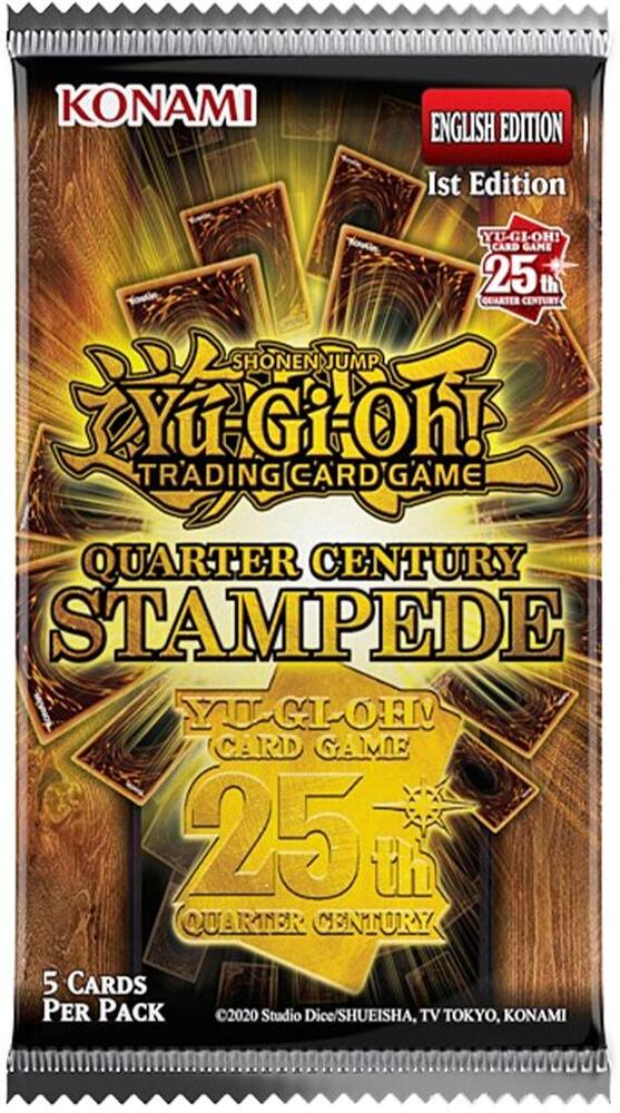 YGO - Yu-Gi-Oh! TCG "Quarter Century Stampede" Booster PACK - ENG