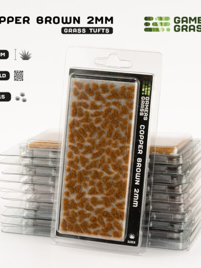 GG - Gamers Grass Tufts: Tufts - Copper Brown 2mm - Wild