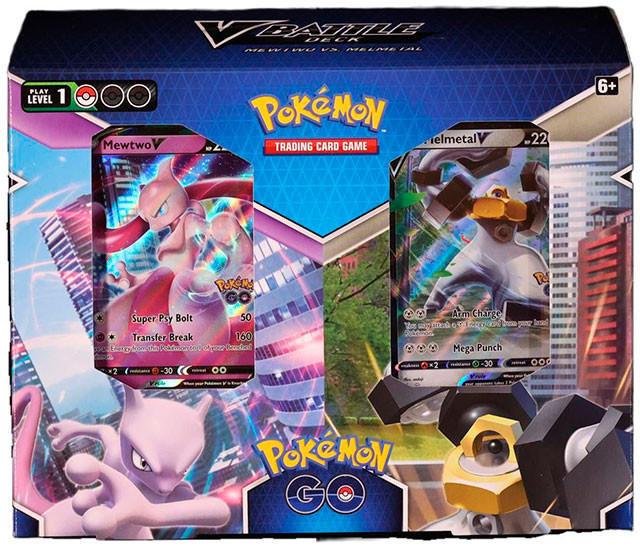 PKM - Pokémon GO V Battle Deck Mewtwo vs Melmetal Bundle - EN