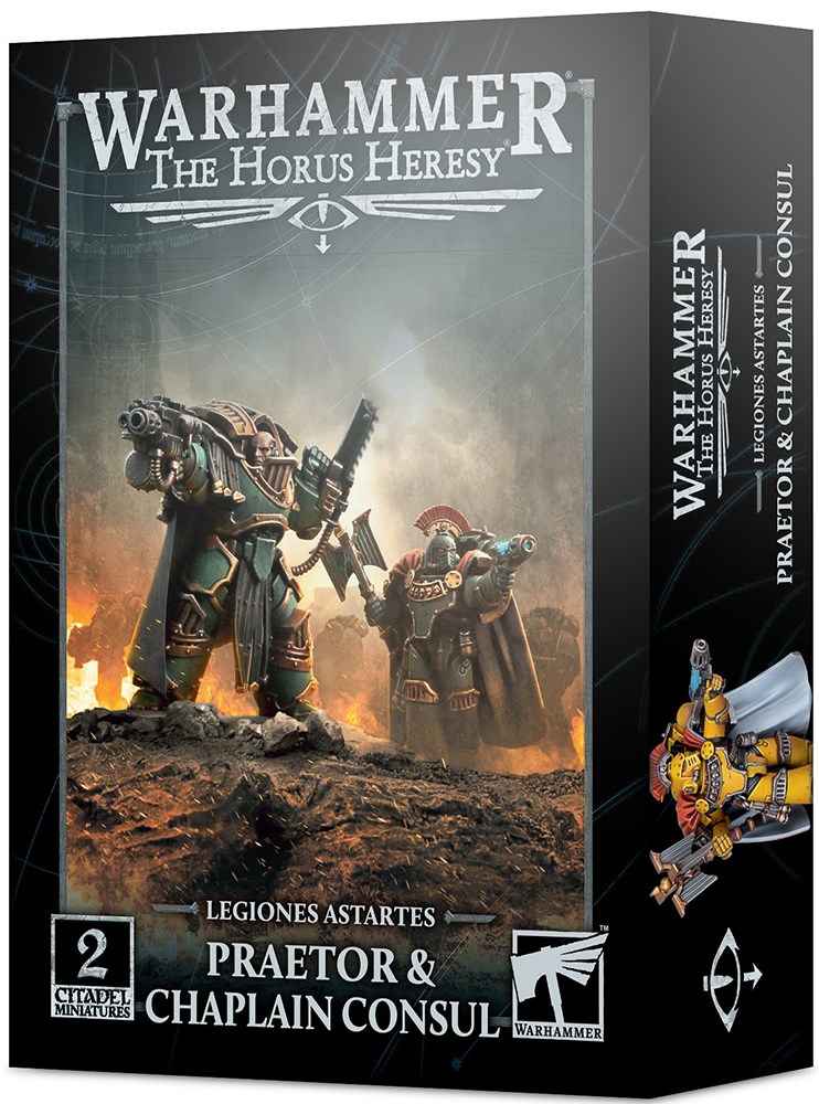 WS - The Horus Heresy - Legiones Astartes: Praetor & Chaplain Consul - EN