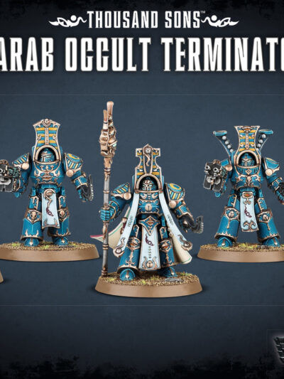 WS - Warhammer 40,000 - Thousand Sons Scarab Occult Terminators - EN