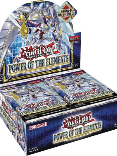 YGO - Yu-Gi-Oh! TCG: 'POWER OF THE ELEMENTS' booster box - EN