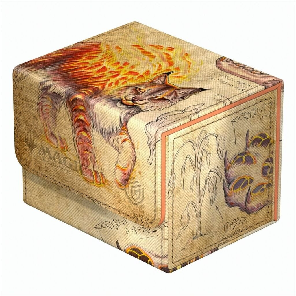 UG - Ultimate Guard Sidewinder 100+ Xenoskin Magic: The Gathering "Bloomburrow" - Sunspine Lynx