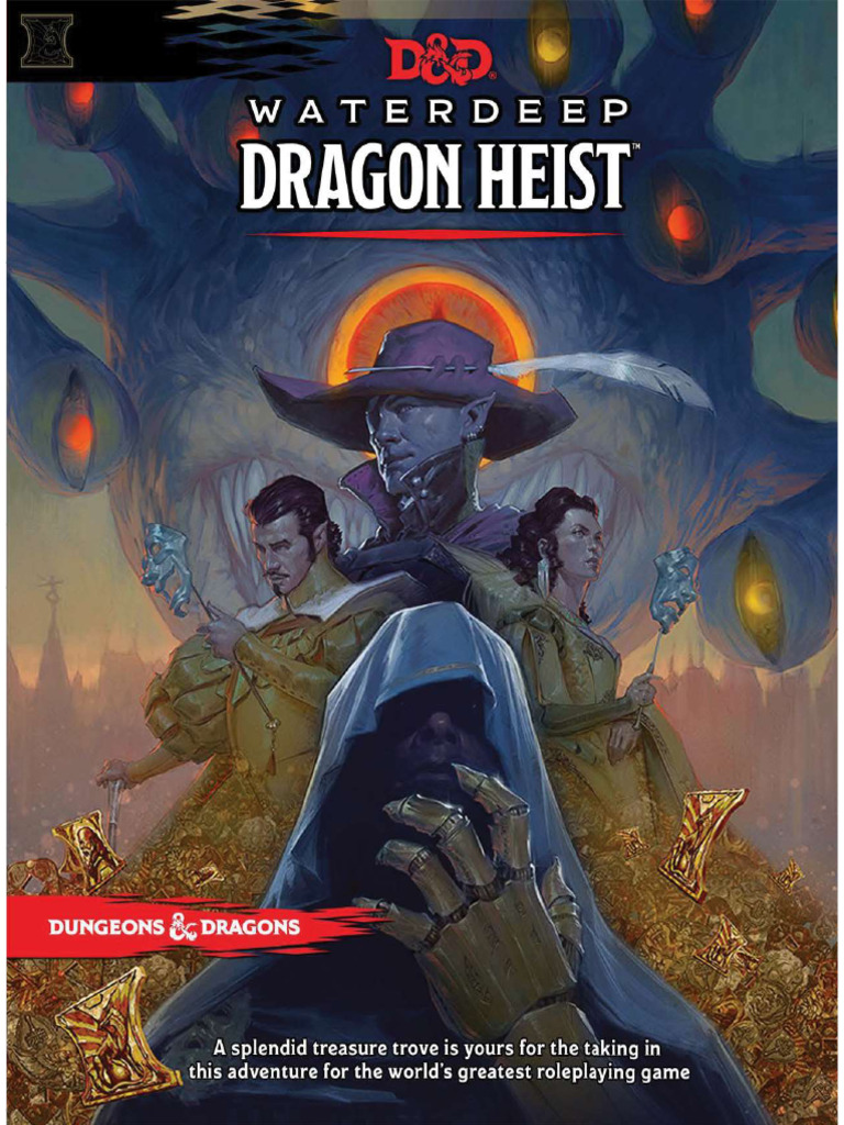 DnD - D&D 5th Edition - Waterdeep - Dragon Heist Adventure.- EN