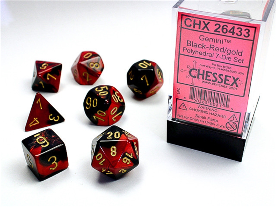 Dice - CHX 27489 / 27523 / 26429 Polyhedral 7-Die Set