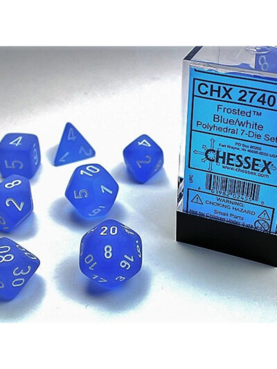 Dice - CHX 27409 / 27493 / 27427 Frosted Polyhedral 7-Die Set