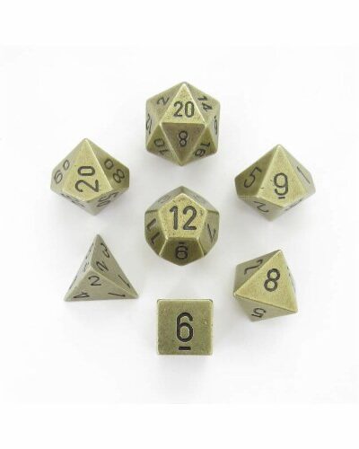 Dice - CHX 27023 Solid Metal 7-Die Set