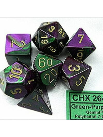 Dice - CHX 26439 / 26434 / 27402 Gemini 7-Die Set