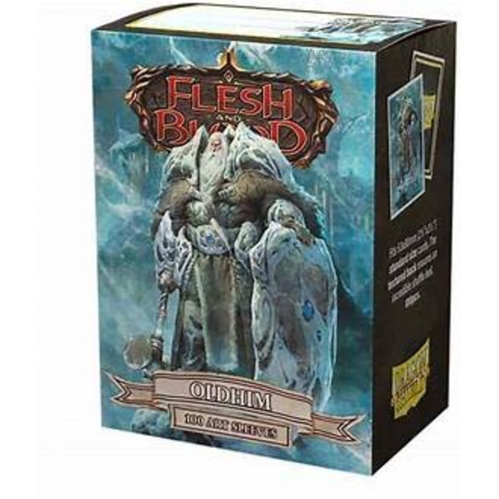 Dragon Shield Sleeves: Standard Matte - Flesh & Blood: Oldhim - Art (100 ct.)