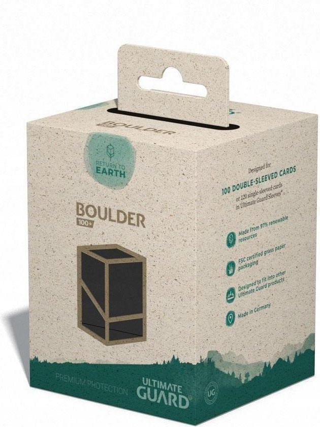 UG - Deck Case: Boulder 100+ Standard Size Return to Earth- Black