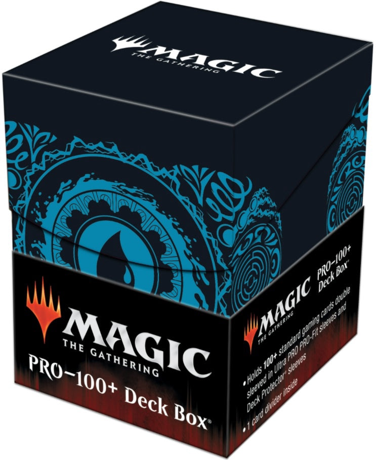 UP - Deckbox: PRO 100+ MTG- Mana 7 Island