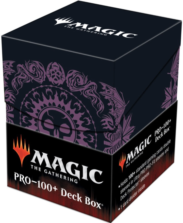 UP - Deckbox: PRO 100+ MTG- Mana 7 Swamp