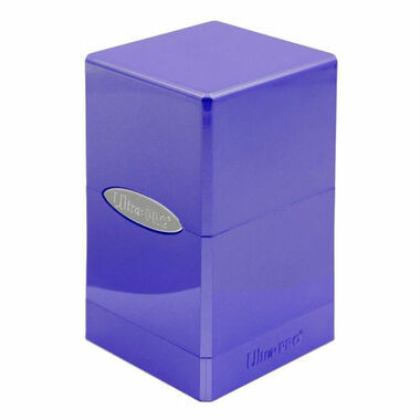 UP - Deckbox: Satin Tower 100+ Hi Gloss- Amethyst