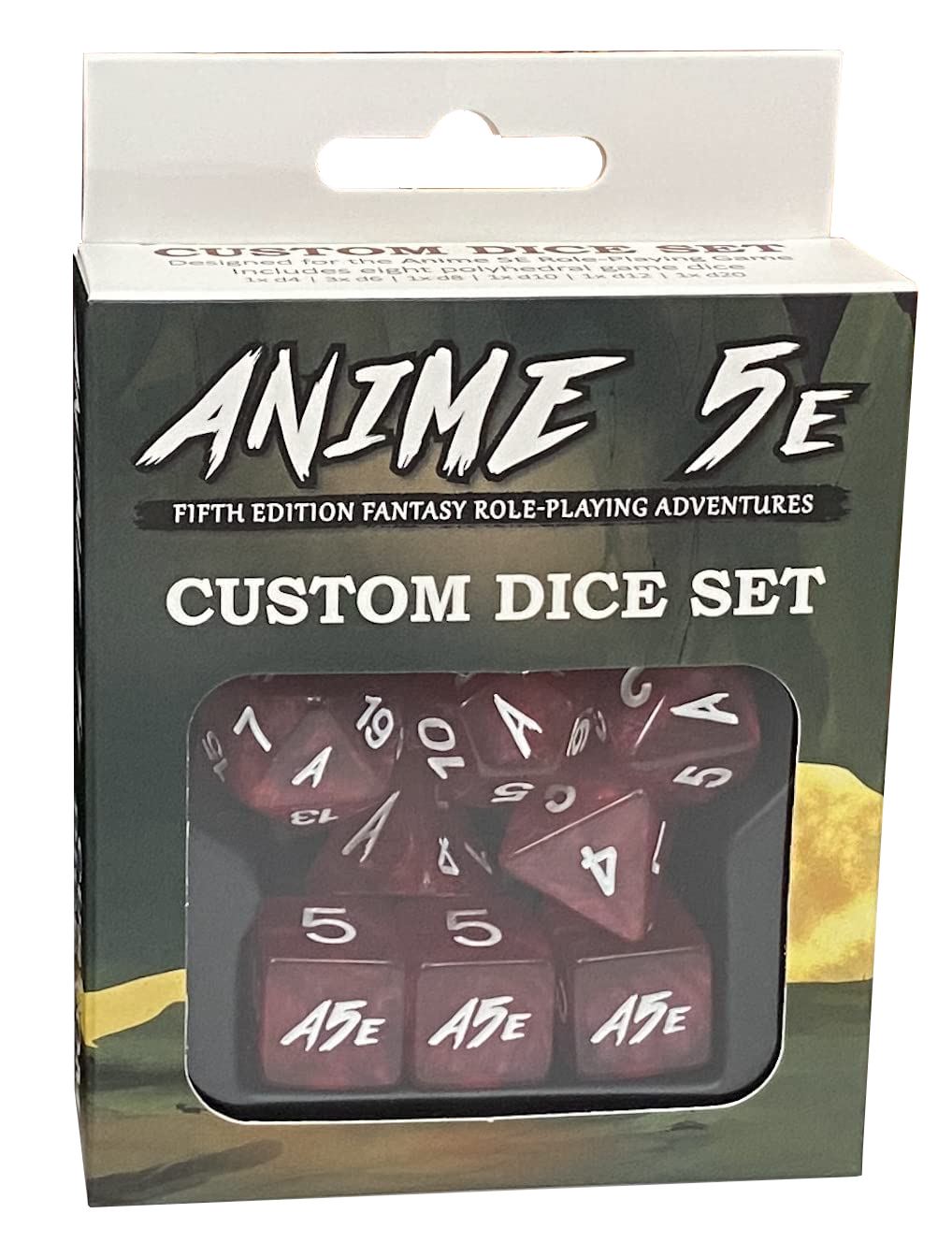 JG - Anime 5E: Dice