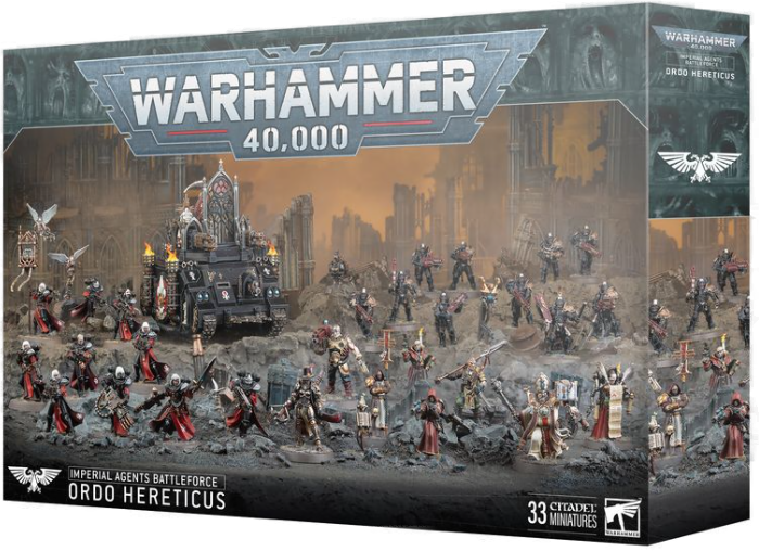 WS - Warhammer 40K - Imperial Agents Battleforce: ORDO HERETICUS
