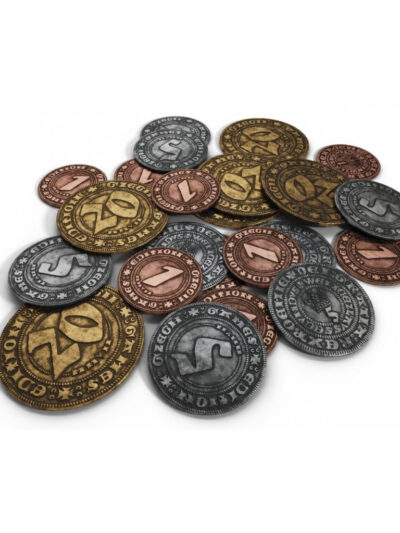 BG - Khôra: Metal Coins for Board Game