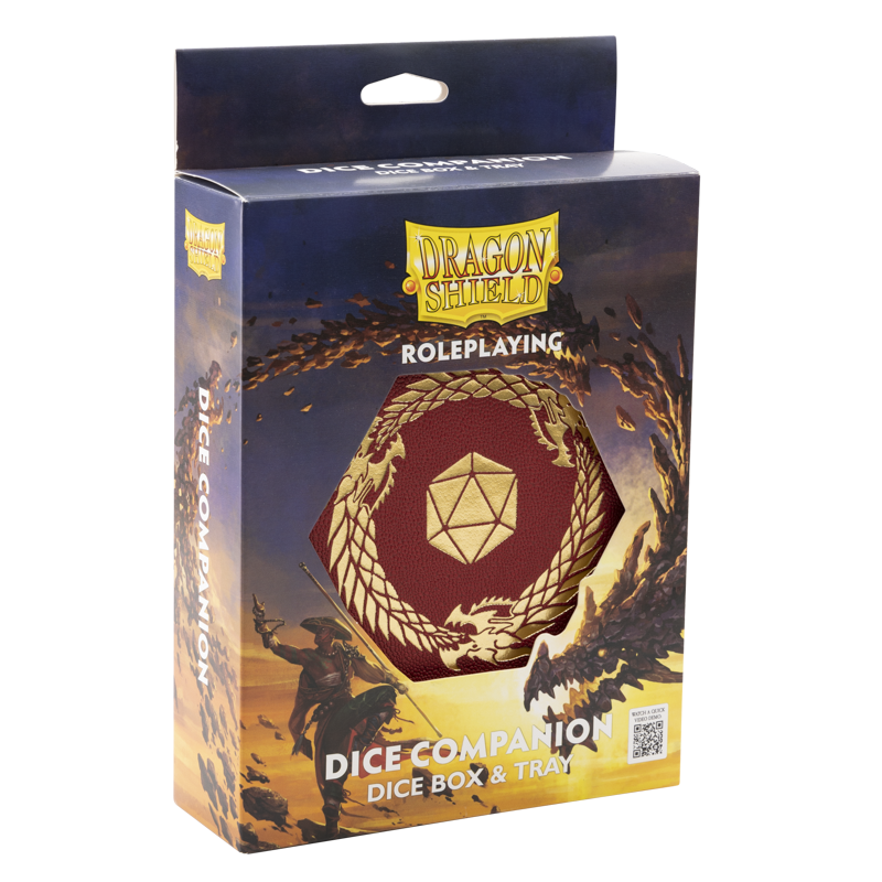 RP - Dragon Shield: Dice Companion - Blood Red