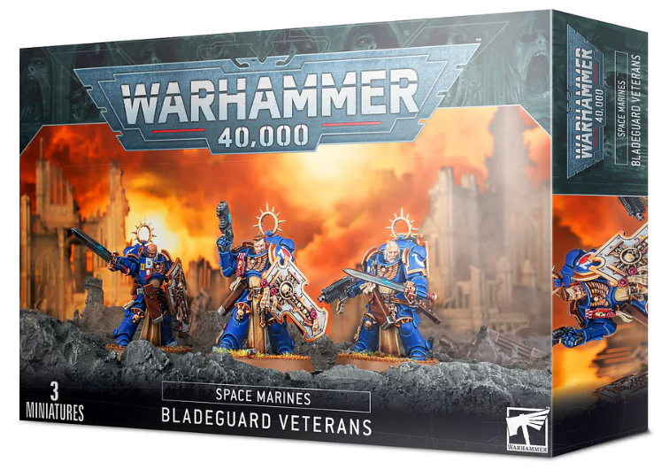 WS - Warhammer 40,000 - SPACE MARINES BLADEGUARD VETERANS