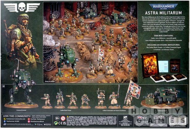 WS - Warhammer 40,000 - ASTRA MILITARUM ARMY SET (SPA)