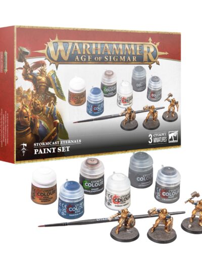 WS - AoS - AOS Stormcast Eternals PAINT SET
