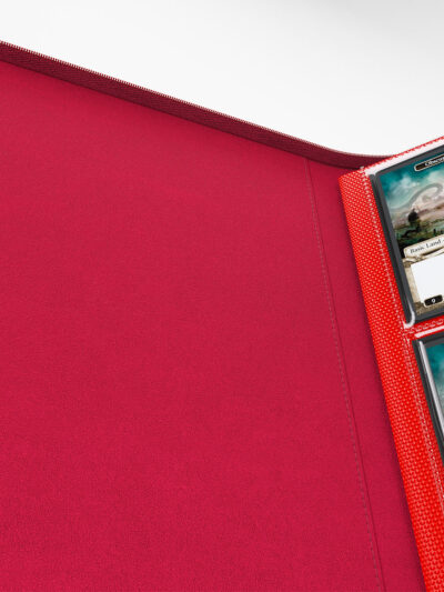 Gamegenic Binder: Zip-Up Album (8-Pocket) Red