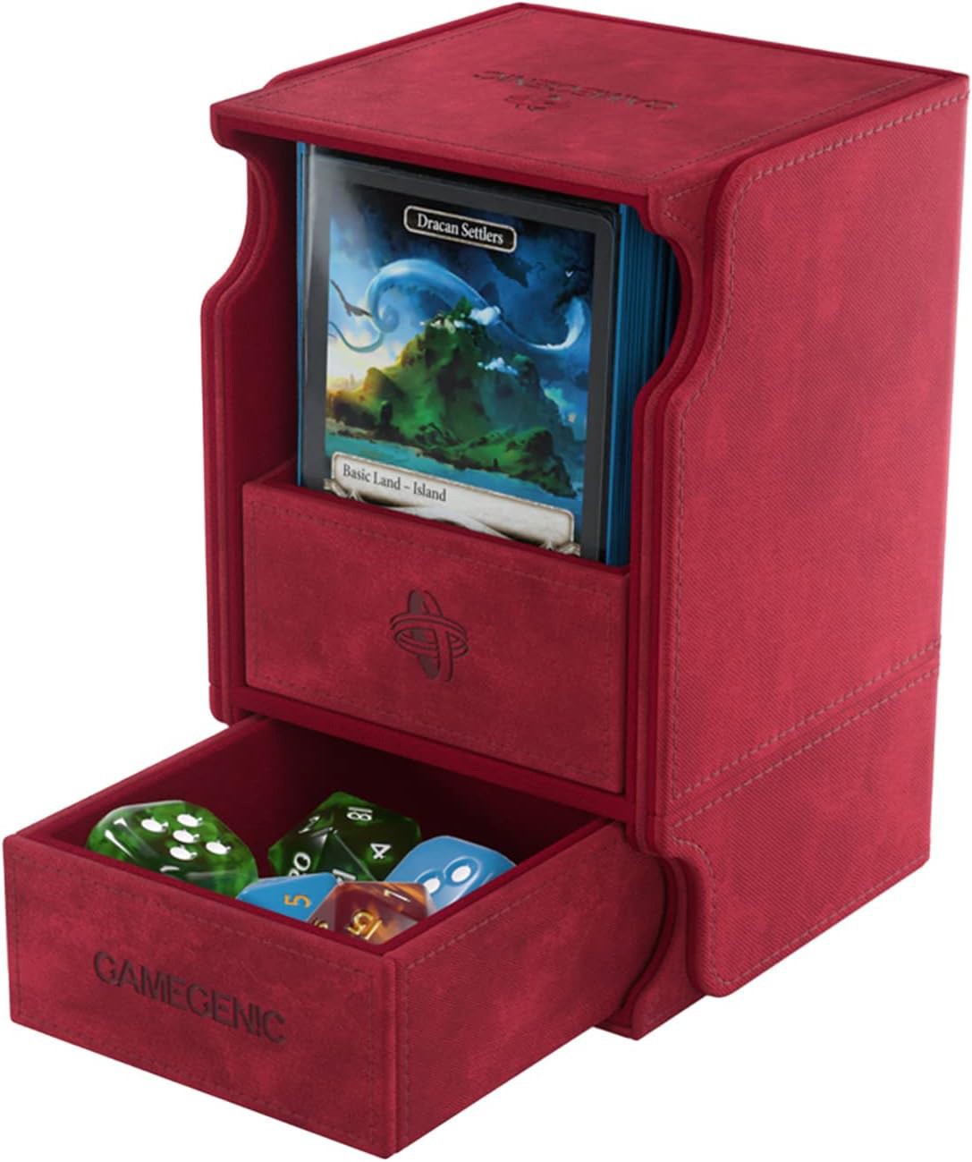 Gamegenic Deck Box: Watchtower 100+ XL Convertible Red