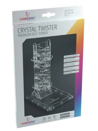 Gamegenic - Crystal Twister - Premium Dice Tower