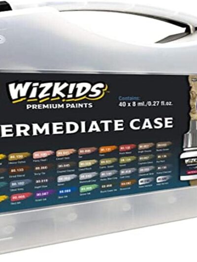 VAL - Wizkids Paints Case: Intermediate (40 colors), 8 ml.