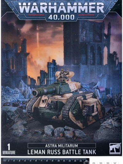 WS - Warhammer 40K - ASTRA MILITARUM LEMAN RUSS BATTLE TANK
