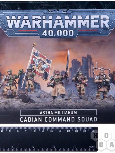 WS - Warhammer 40,000 - ASTRA MILITARUM: CADIAN COMMAND SQUAD - EN